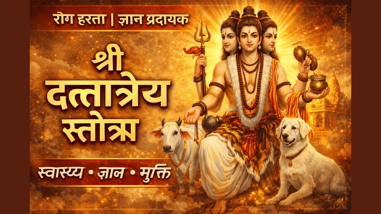 दत्तात्रेय स्तोत्र आरोग्य, ज्ञान और मुक्ति प्रदान करने वाला दिव्य स्तोत्र