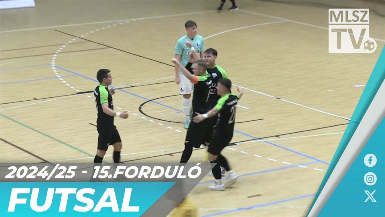 Magyar Futsal Akadémia – B-KERÉP Nyírbátori SC | 5-7 | Férfi Futsal NB I |15. for-duló | MLSZTV