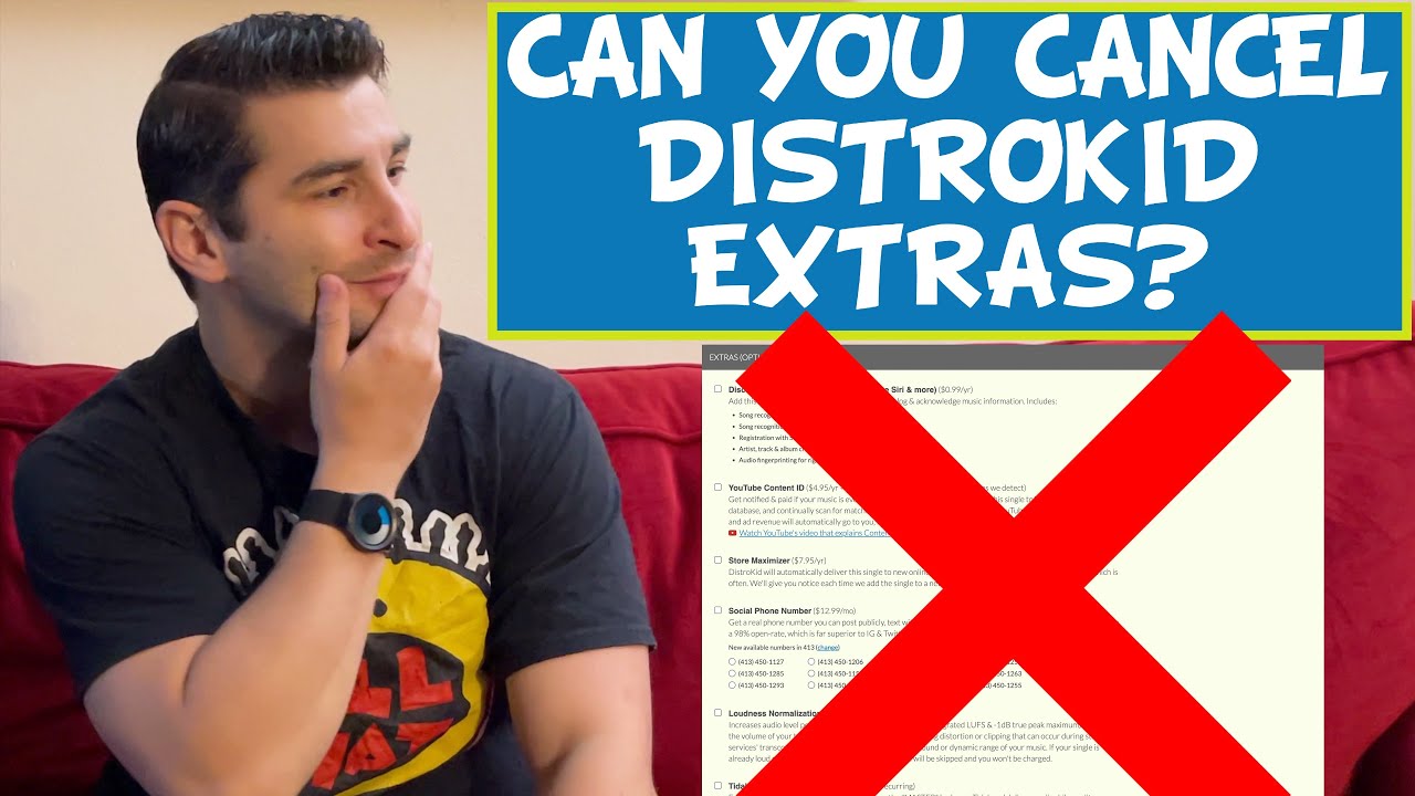 Can you cancel or remove DistroKid Extras?