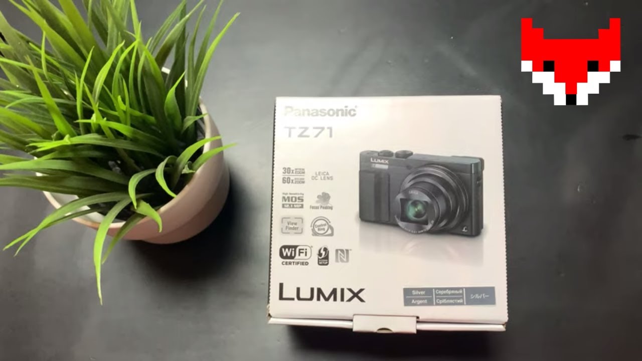 Panasonic Lumix TZ71  silber | Retrolook Digitalkamera Unboxing | Verpackungsinhalt &ouml;ffnen | deutsch