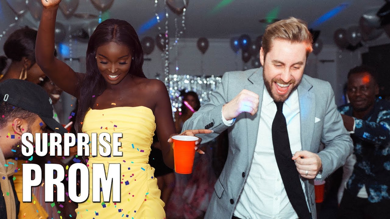 PROM Themed SURPRISE Party For JAMIE'S BIRTHDAY!