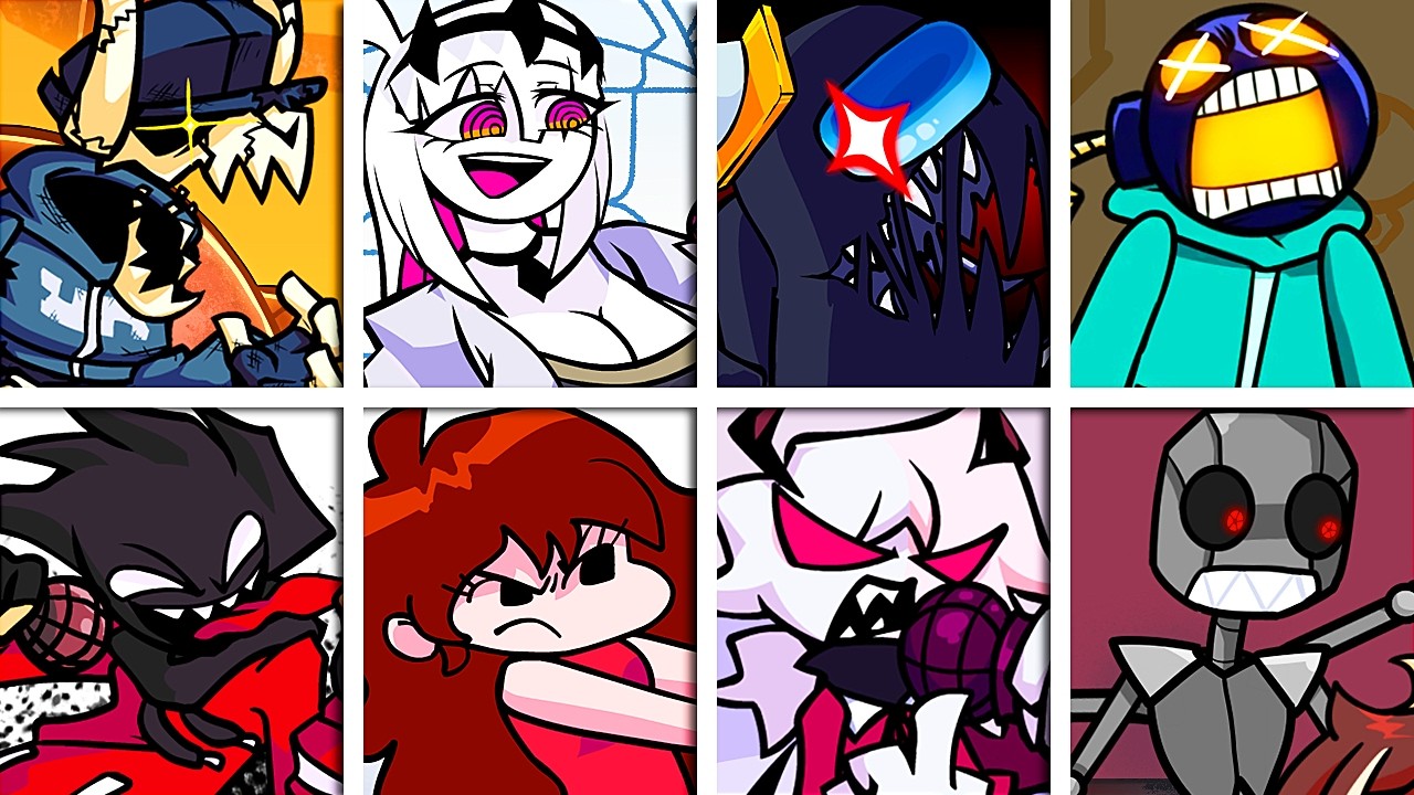 Genocide But Everyone Sings It 🎤 (FNF Different Characters Sings Genocide)