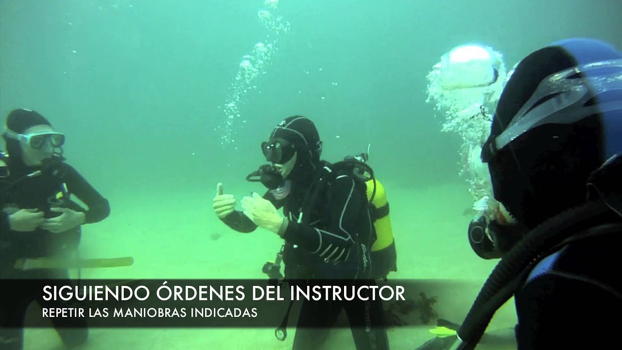 TUTORIAL BUCEO II 2.-inmersi&oacute;n maniobras bajo el agua.