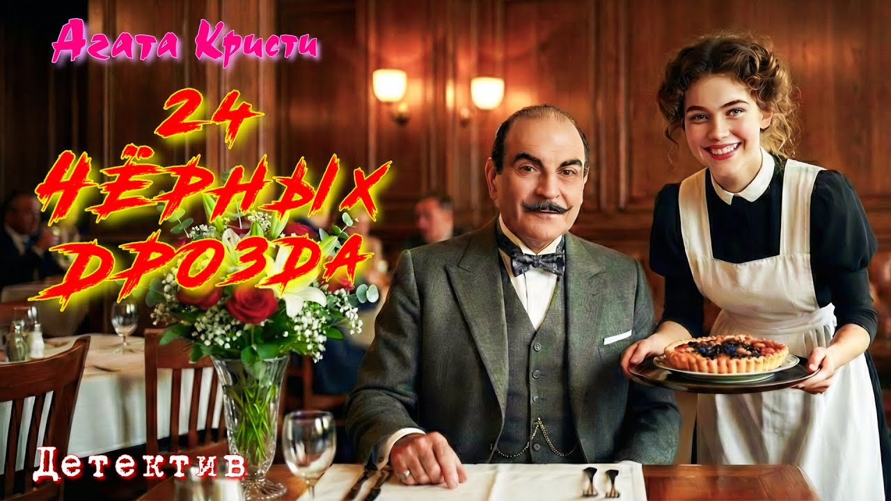 24 ЧЁРНЫХ ДРОЗДА. АГАТА КРИСТИ. Аудиокнига. #детектив #агатакристи