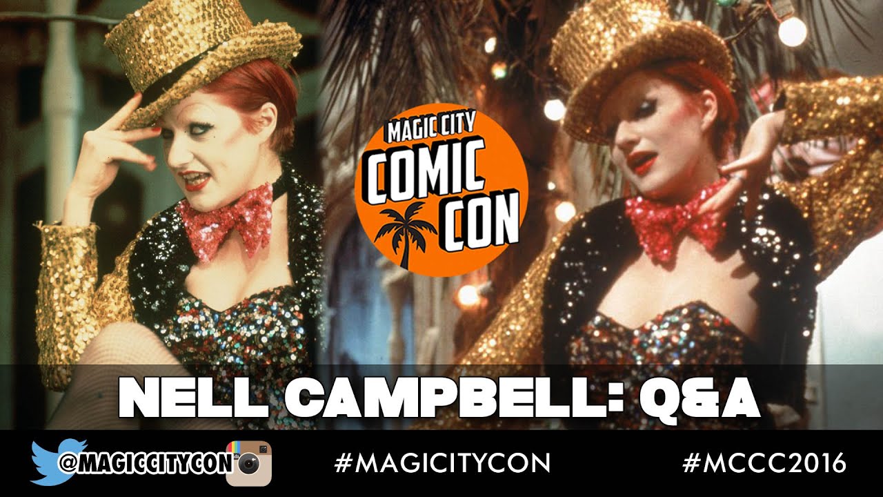Nell Campbell Q&A at Magic City Comic Con Jan 2016
