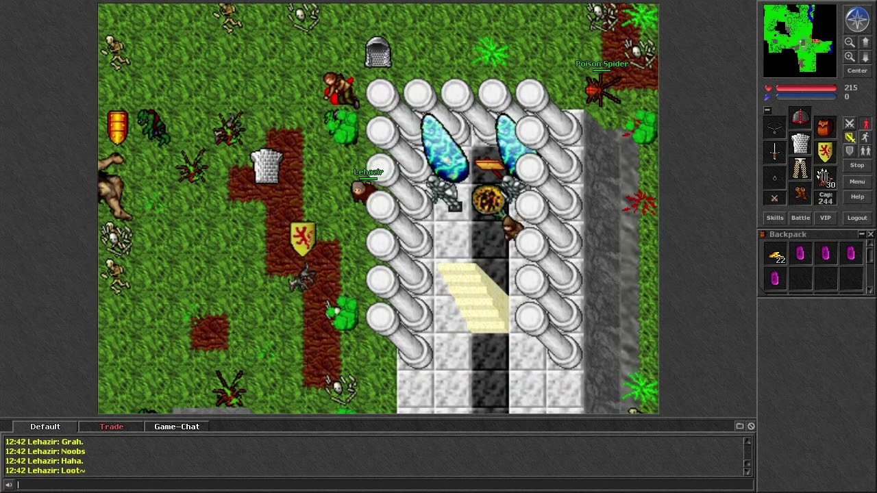 Tibia [7.1] Luring GS in PoH
