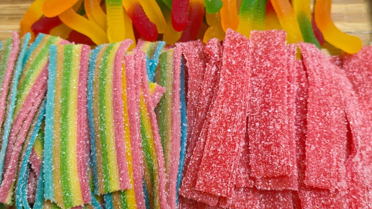 ASMR | Filling Platter with Sweets 🍬Unboxing 🍭#unboxing #asmr #oddlysatisfying 