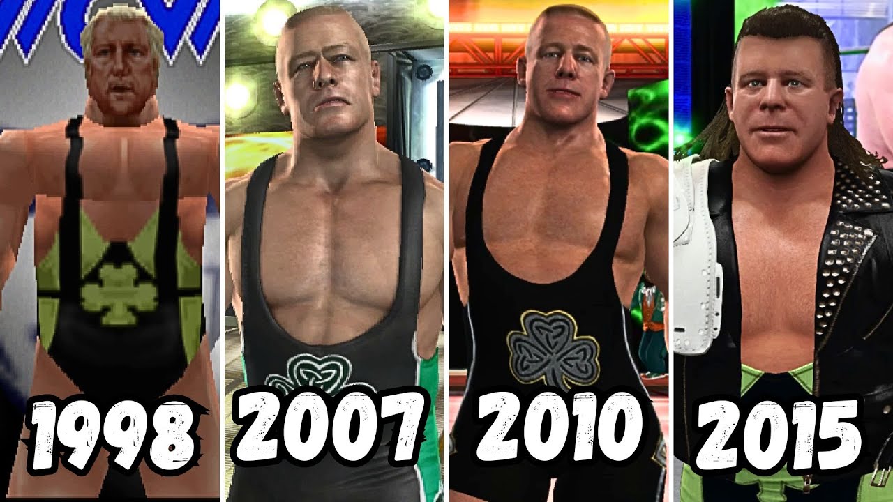 Evolution of Finlay Entrance 1998 -2015 - WWE Games
