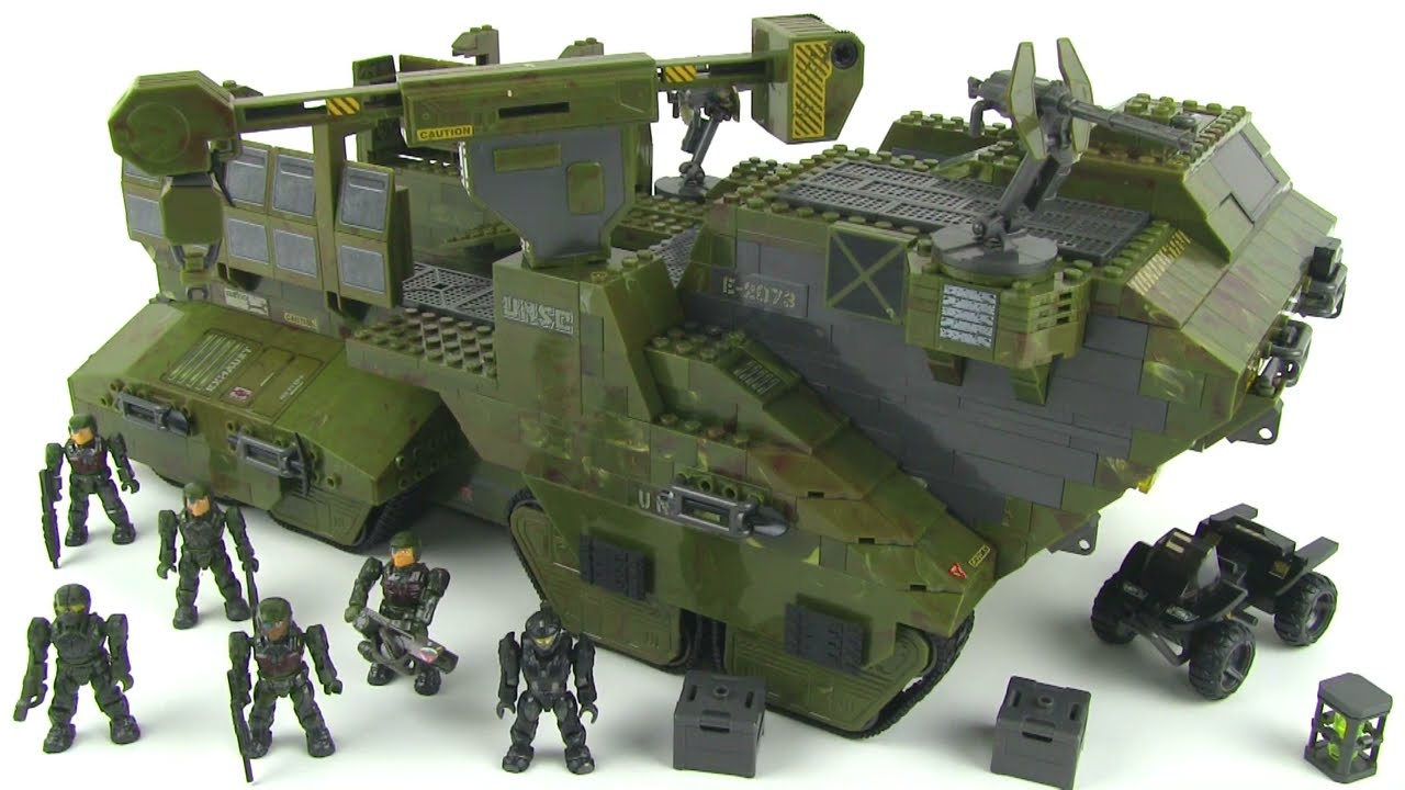 Mega Bloks Halo Elephant set 96942 review! 20131217