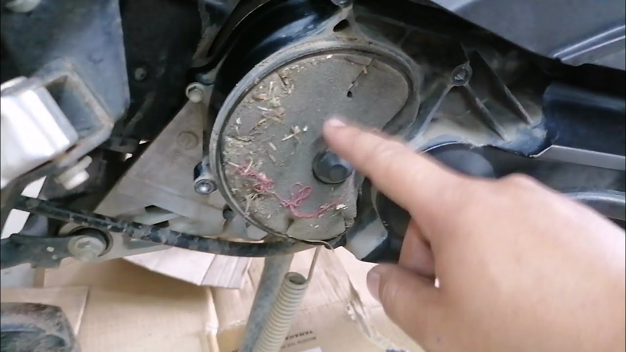 tara CVT cleaning ng mio gravis sabay palit na din ng V-belt