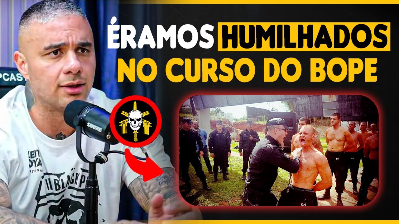 NO CURSO DO BOPE SUB. HECTOR FAZIA ISSO... | SGT BRITTO - CAVEIRA BOPE RJ | CopCast