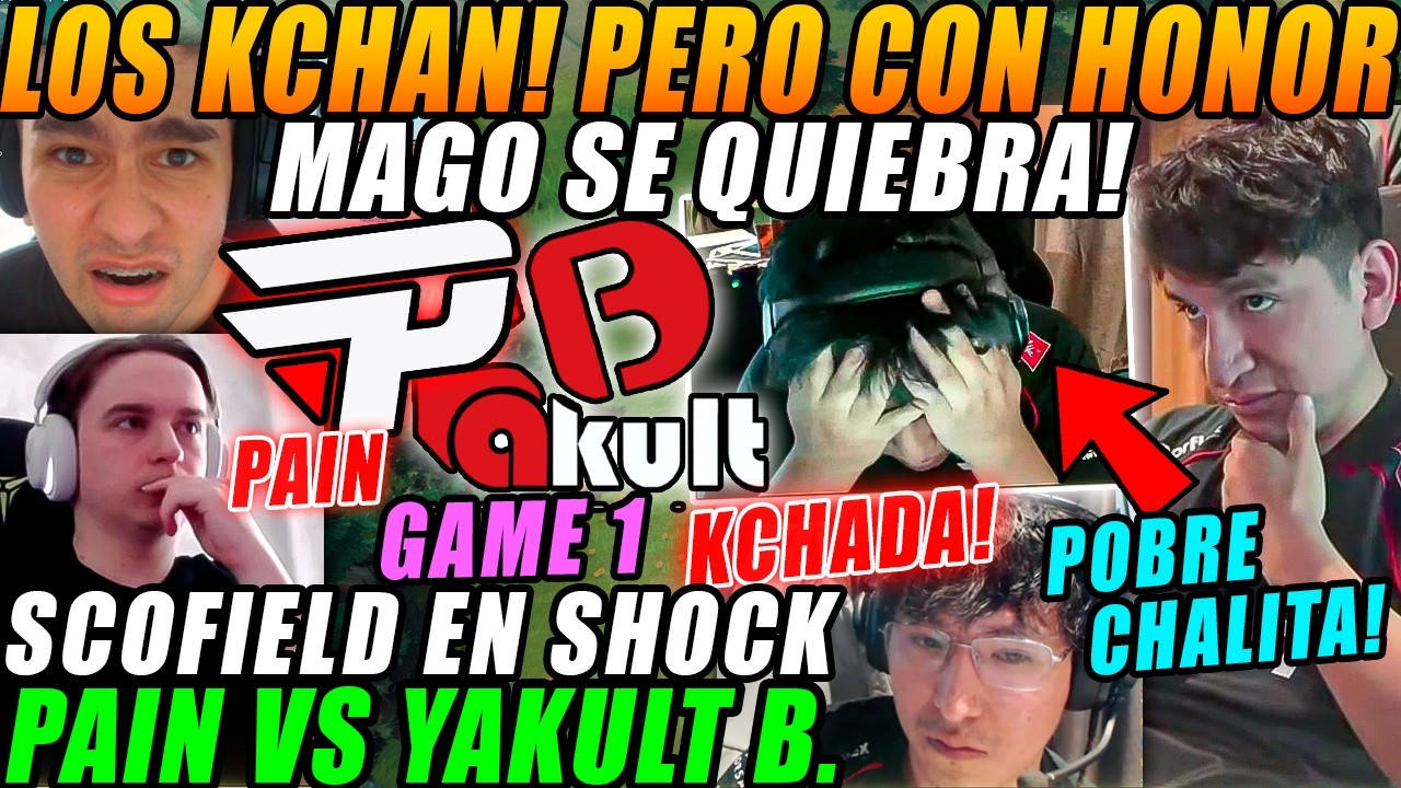 MAGO SE QUIEBRA! SCOFIELD EN SHOCK😮PAIN GAMING vs YAKULT BROTHERS GAME 1 BO2 DreamLeague Season 28