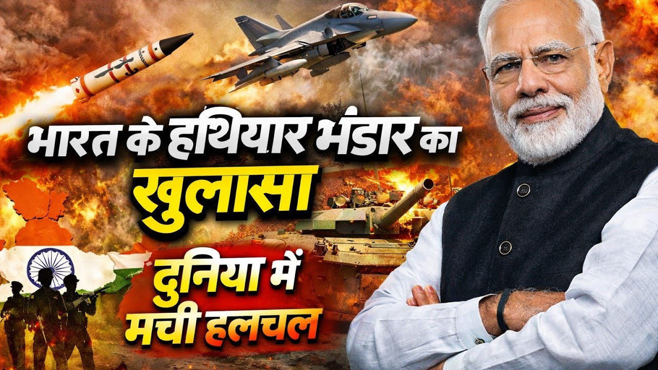भारत के गुप्त हथियार भंडार का खुलासा! दुनिया में मची हलचल