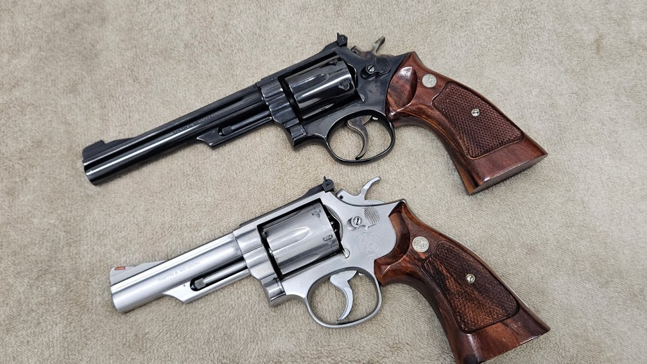 Smith & Wesson Model 19 против револьверов 66