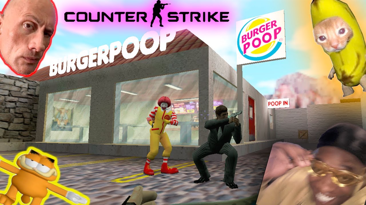 EL mapa de BURGUER KING en COUNTER STRIKE 1.6
