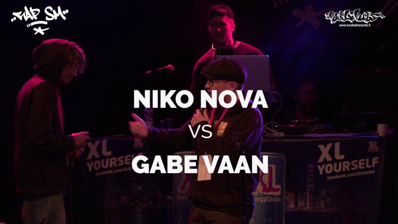RAP SM 2018 2. kierros - NIKO NOVA vs GABE VAAN