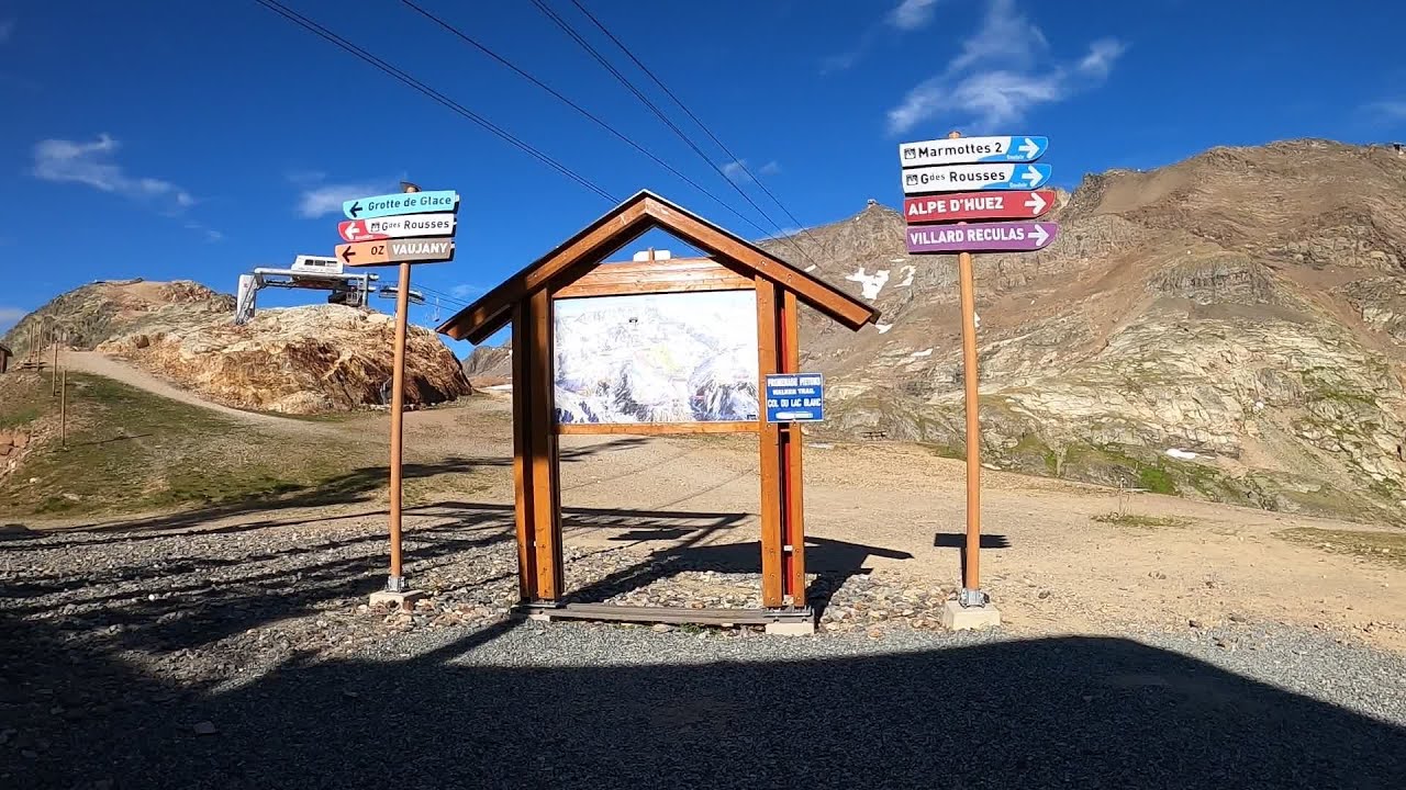Alpe d'Huez - Vue du sommet de la Montagne & en Téléphérique - GoPro Hero 8 Black - Août 2020 ! [HD]