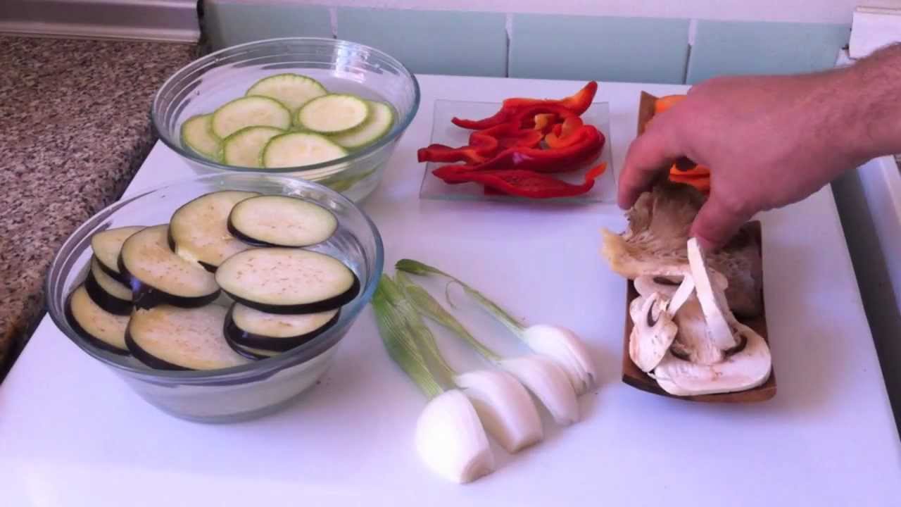 Parrillada de verduras de temporada
