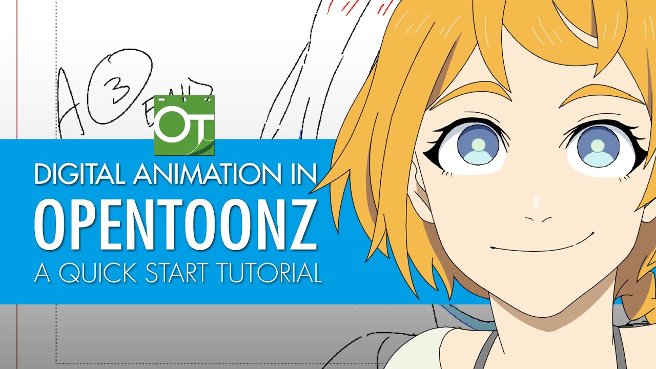 Цифровая анимация в OpenToonz: краткое руководство (анимация поворота головы)