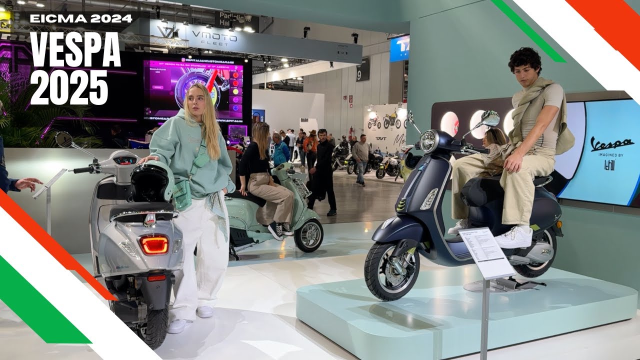 Co znajdziemy w nowej Vespie GTS? - Vespa GTS 310 HPE EICMA 2024