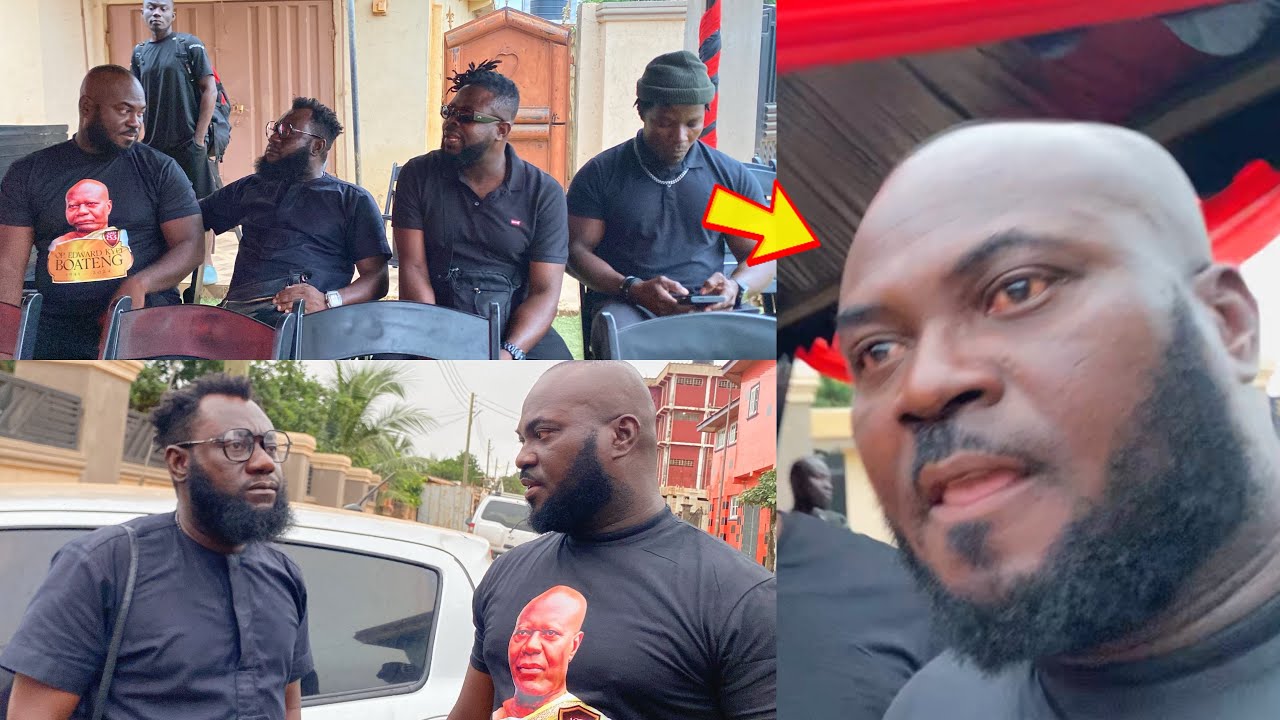 Actor Sly Father’s Funeral😭😭😭Papa Kumasi, Rebbel Ashes & B.K mourns