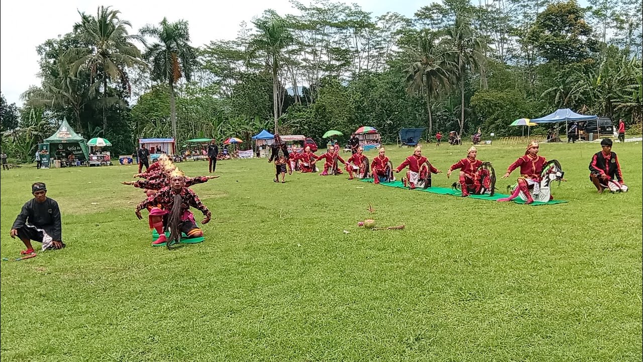 TARI PRAJURITAN 1 KOLABORASI 2 EBEG BANYUMASAN live lapangan kebumen, BATURADEN, banyumas