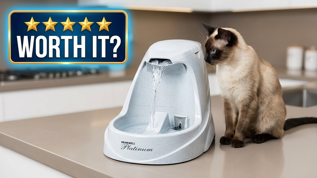 Чистка и обзор PetSafe Drinkwell Platinum!