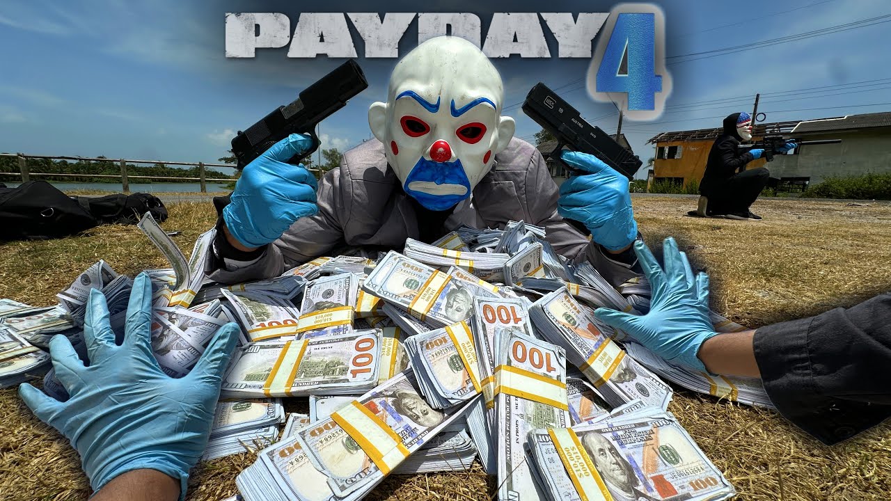 PARKOUR VS PAYDAY 4!