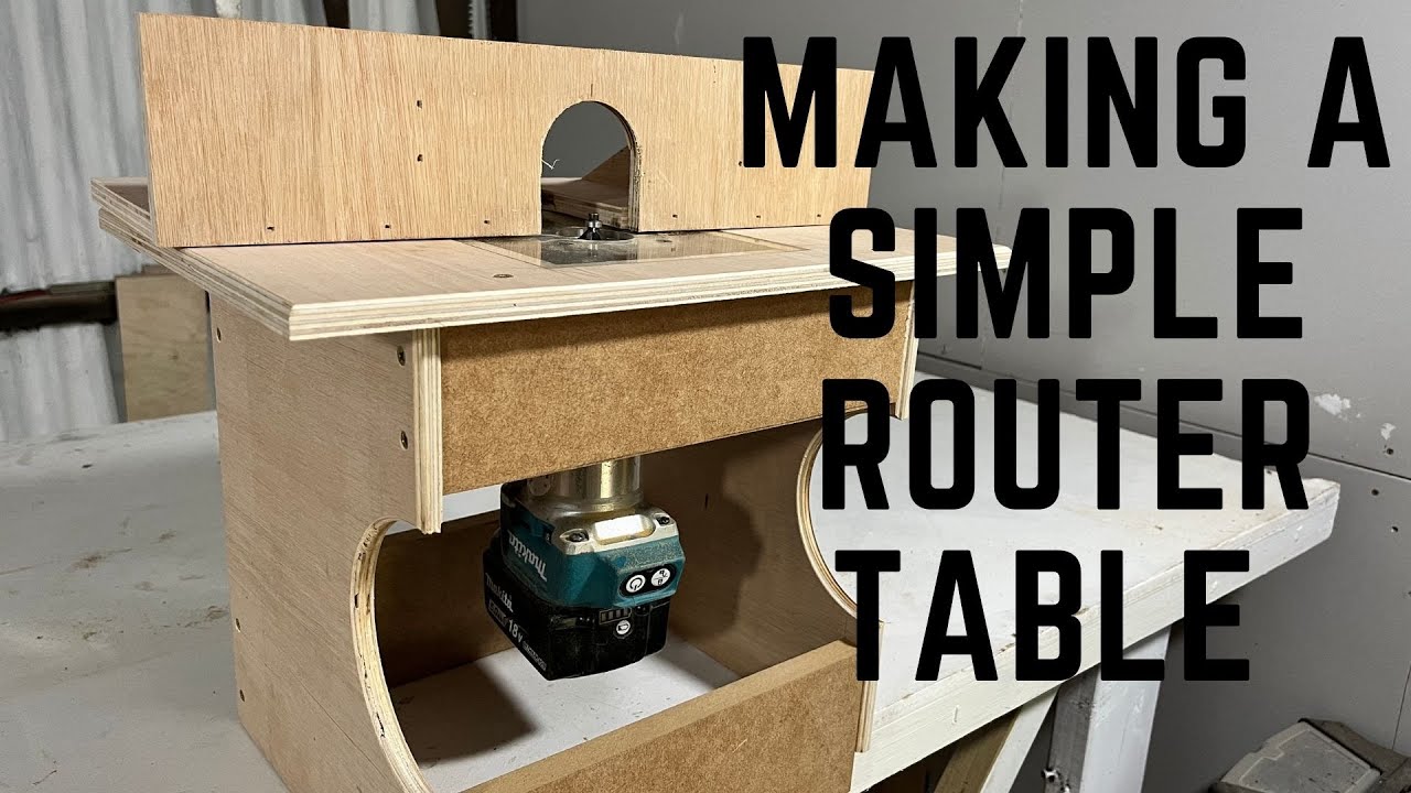 making a simple router table