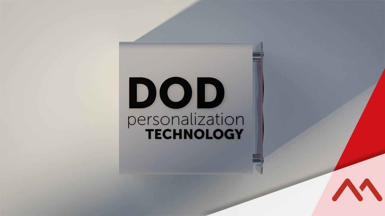 Drop On Demand (DoD) personalization technology featured by Matica