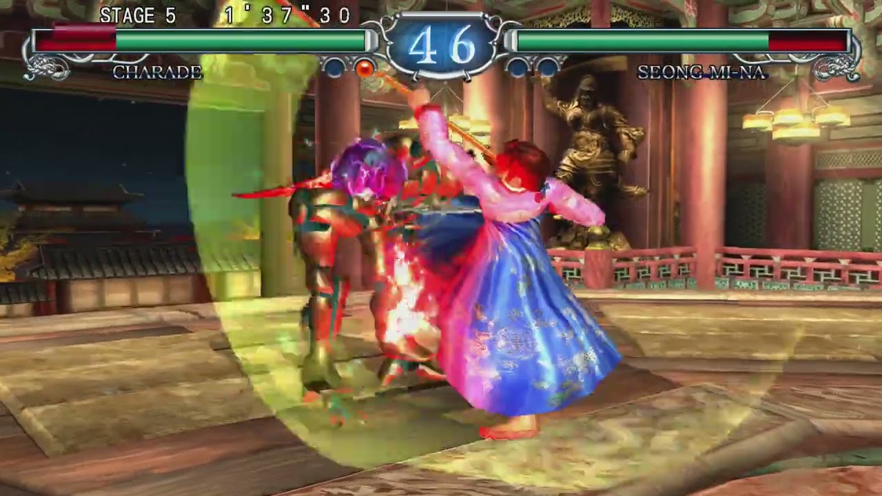SoulCalibur 2 HD Extra Arcade Mode Charade P2