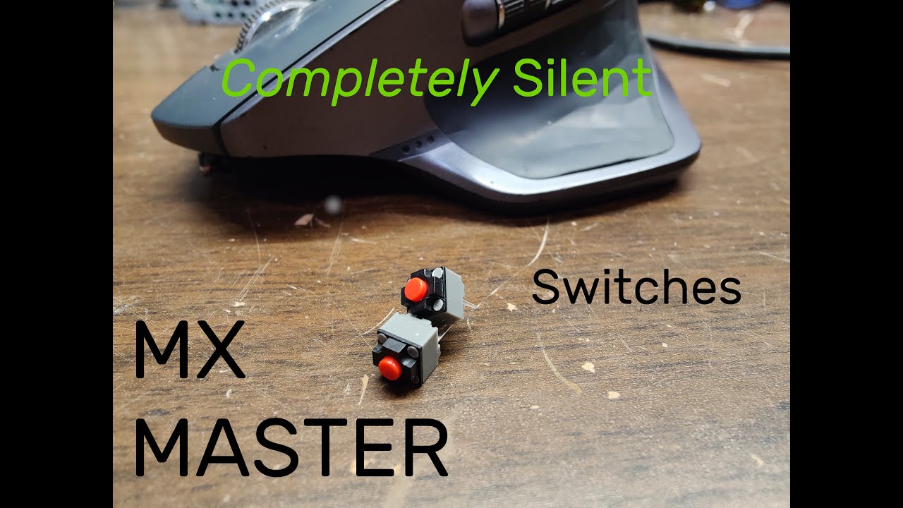 Comparing Silent Switch Mods for the MX Master series