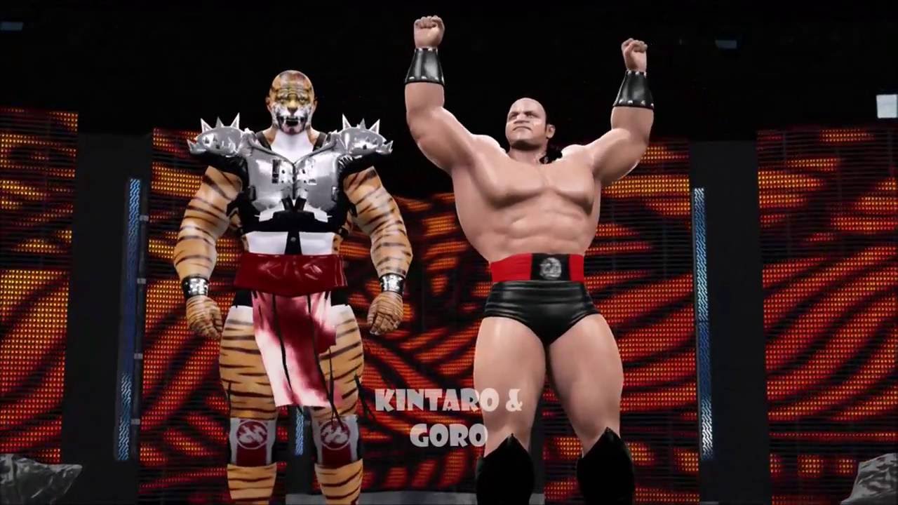 WWE 2K16: Mortal Kombat Summerslam - MK Men's Tag Team Tournament Recap