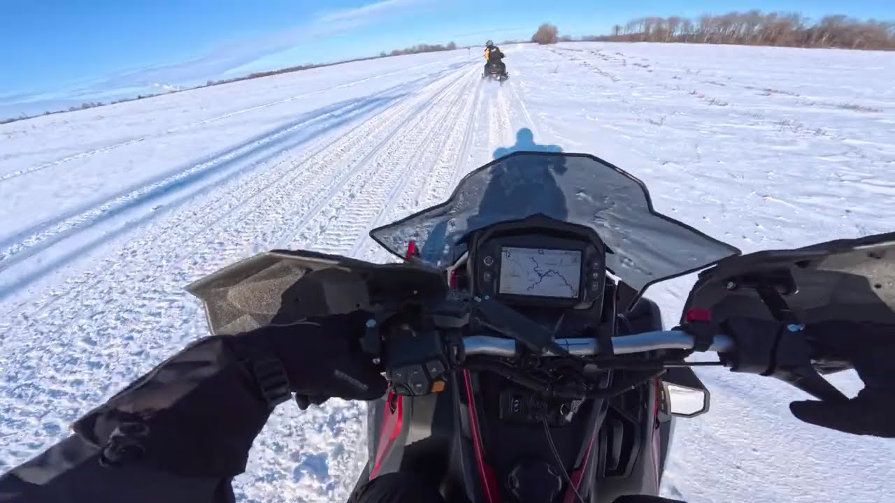 Insta360 Ace Pro 2 Snowmobiling Woodstock area Jan 31, 2026  - Part1