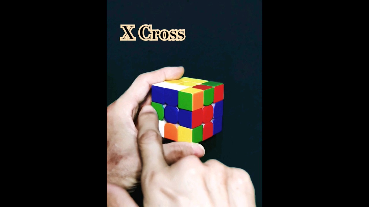 [ X Cross ] Rubik's Cube 3x3