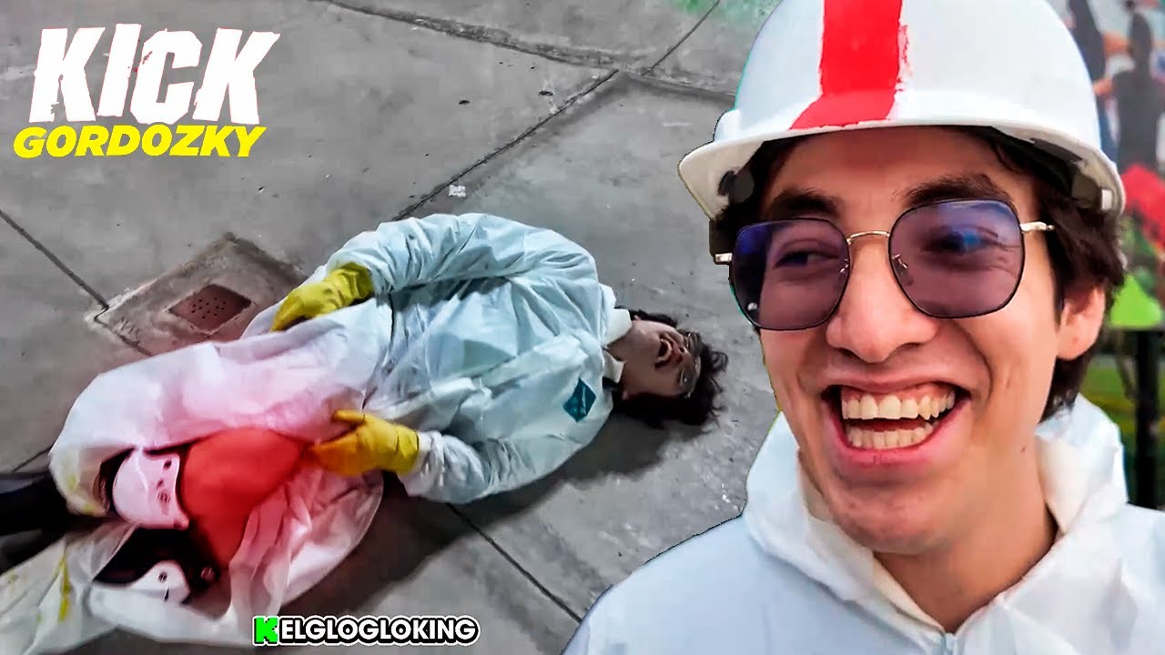 GLOGLOKING Hace Cosplay De KICK BUTTTOWSKI 😱 Y Se TERMINA Rompiendo La PIERNA💀