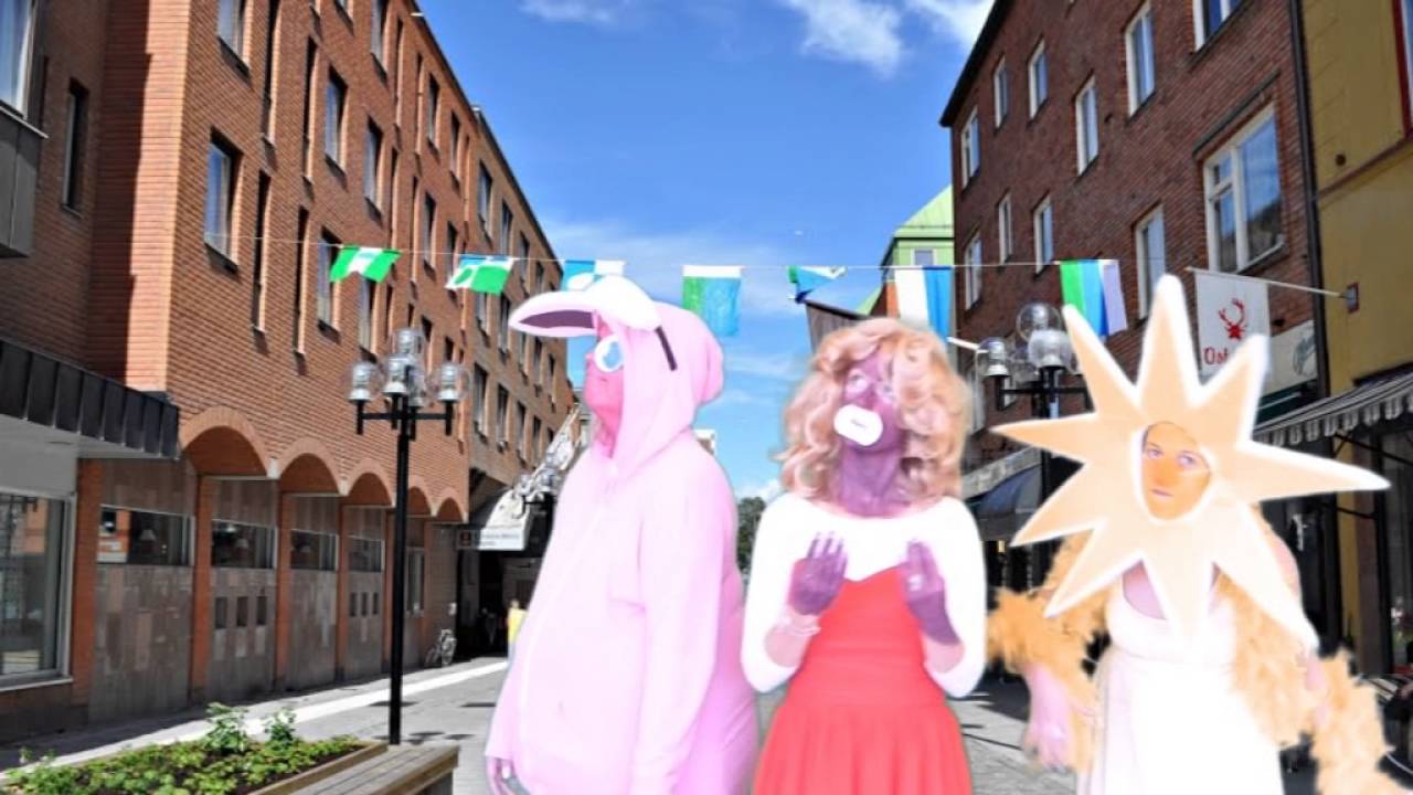 Teachemons, Ås skolas egna mänskliga Pokemons   skolstart 2016