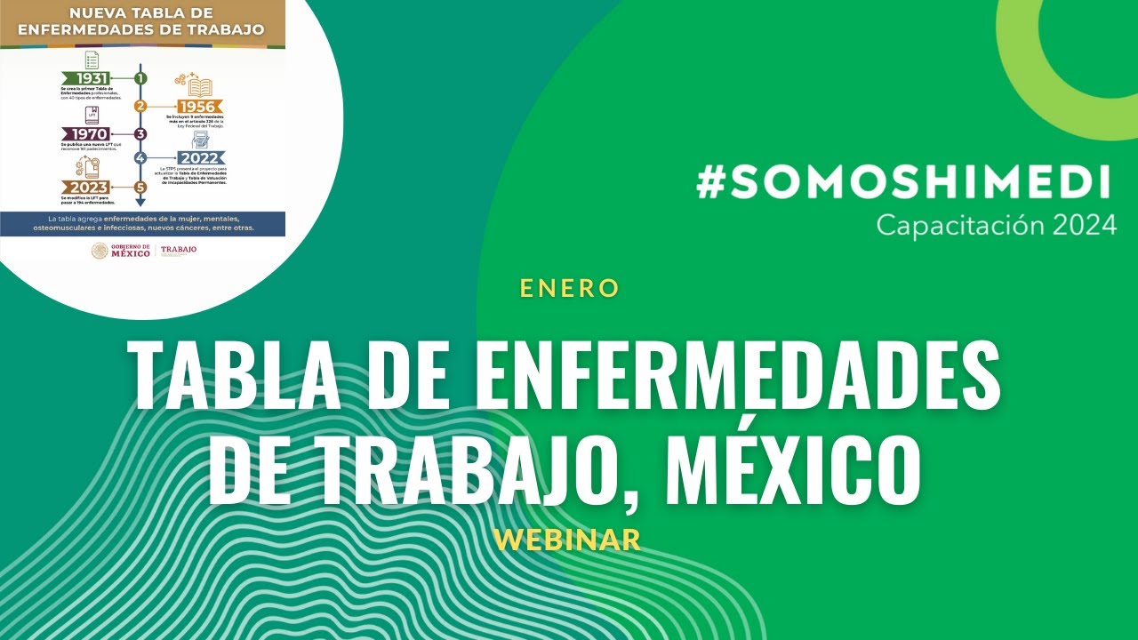 Actualización de Tabla de enfermedades, Enero 2024 ‐ WEBINAR HIMEDI