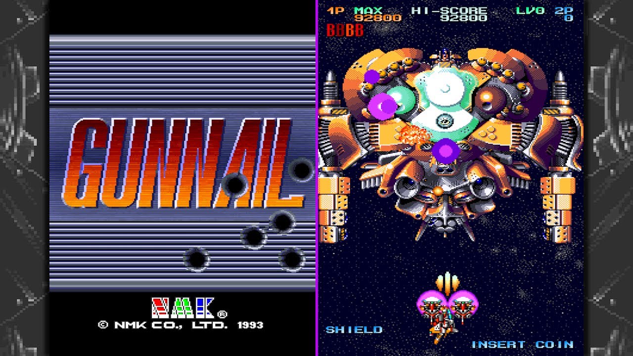 Gunnail Longplay (Arcade) [QHD]