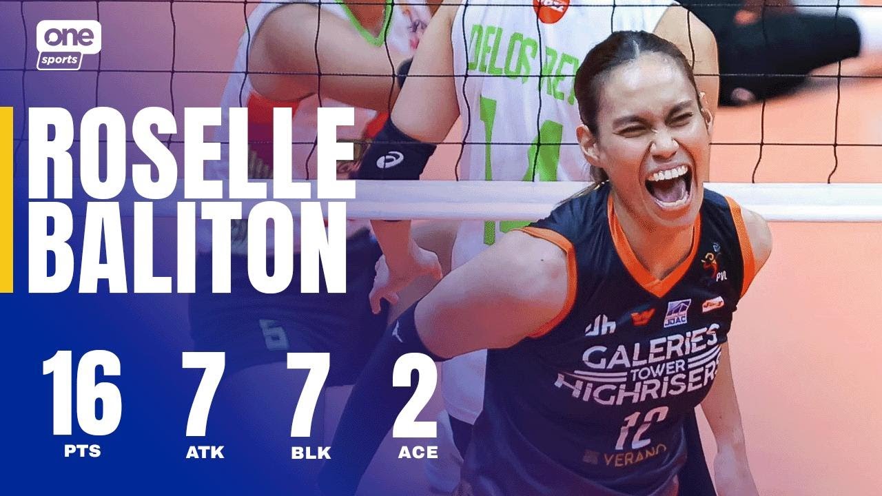 Roselle Baliton DROPS 16 PTS in Galeries Tower's upset of Nxled 😤 | 2026 PVL ALL-FILIPINO CONFERENCE