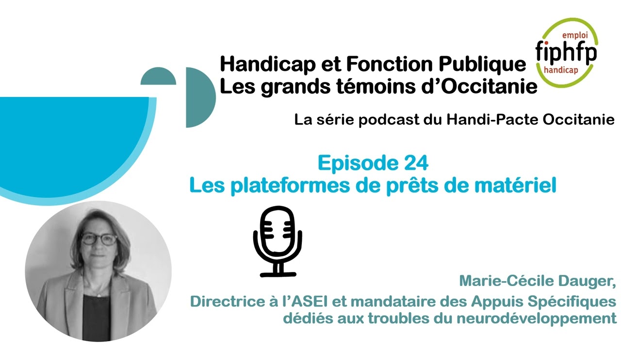 Podcast Handicap & FP - Episode 24 - Les plateformes de prêts de matériel