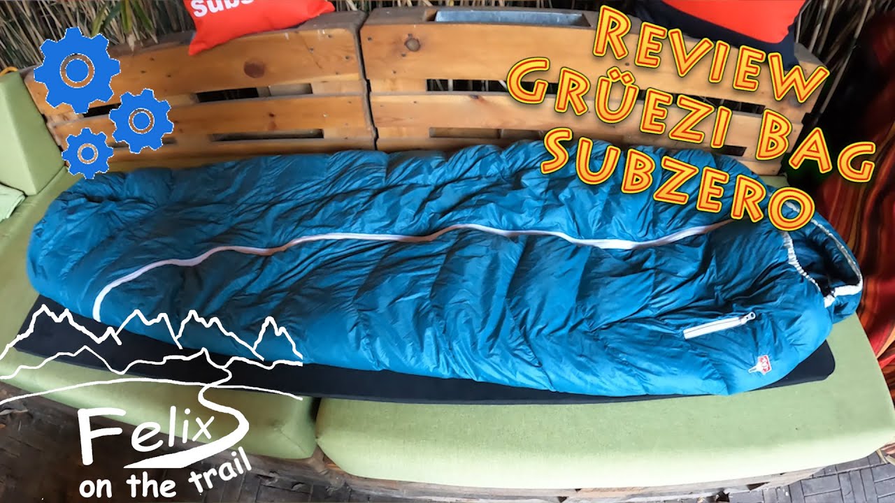 Review Grüezi Bag Subzero 185 - Schlafen mit DownWool am Gefrierpunkt