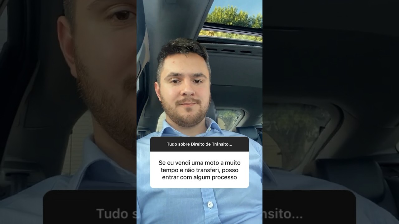Vendeu sua moto e n&atilde;o transferiu? Se liga! #direitodetr&acirc;nsito