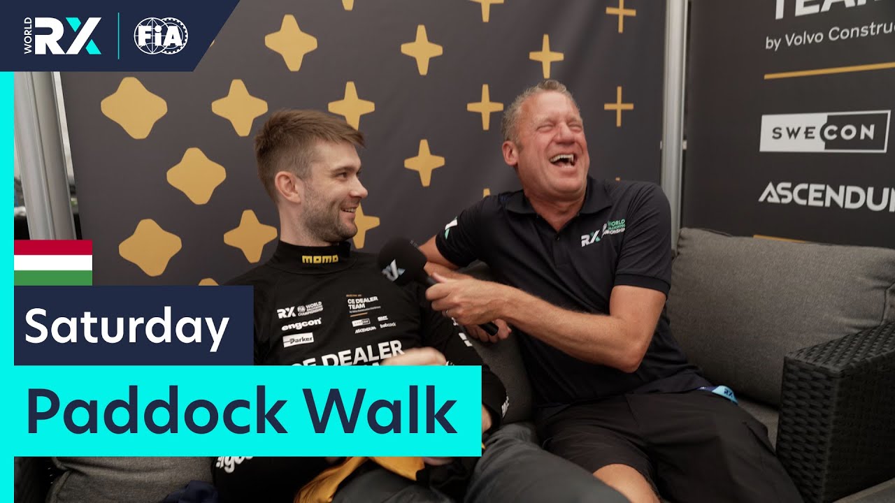 Saturday Paddock Walk | World RX of Hungary 2025