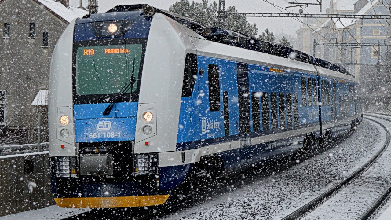 Vlaky Kolín zastávka 14.1.2017