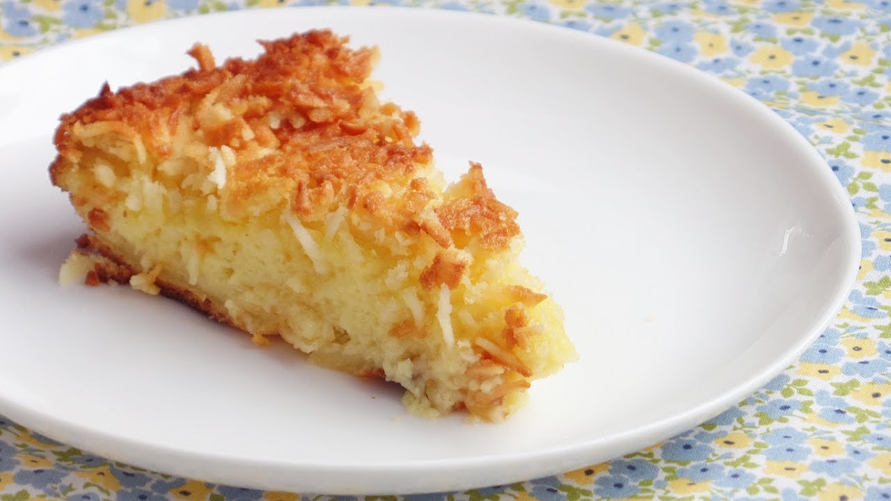 Torta de Coco Rápida (no liquidificador)