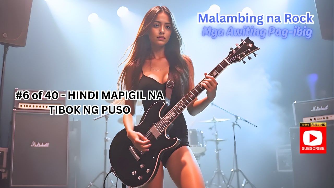 Malambing na Rock #6 - Mga Awiting Pag-ibig - Malungkot, Romantiko, at Walang Kupas na Balada. 👇 🎸💑🎶