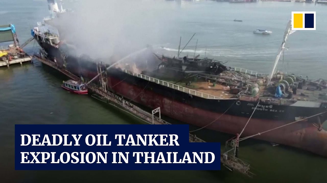 Massive tanker explosion kills at least 1, injures 10 in Thailand