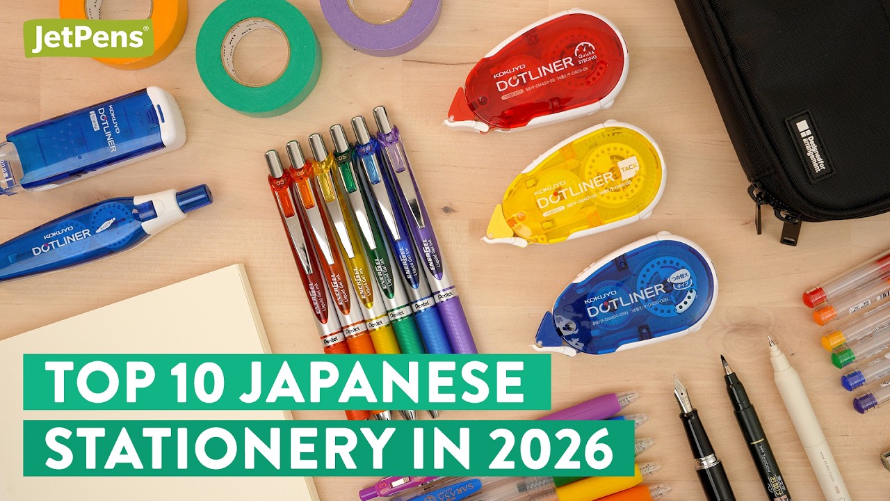 Top 10 Japanese Stationery You NEED in 2026 ✨❤️