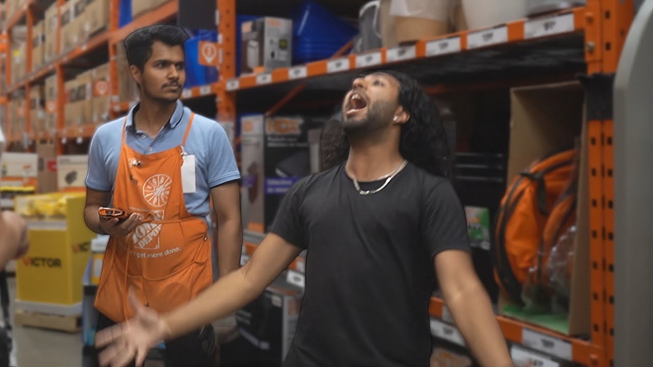 Крики в магазинах!